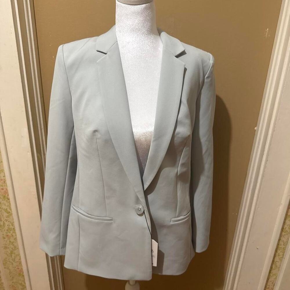 Classic express one button boyfriend blazer